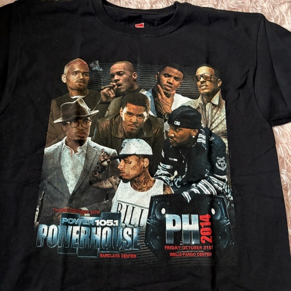 Vintage Powerhouse Philly T Shirt Rap ( J. Cole, Jerry, Childish) Medium 2014 - Picture 3 of 5